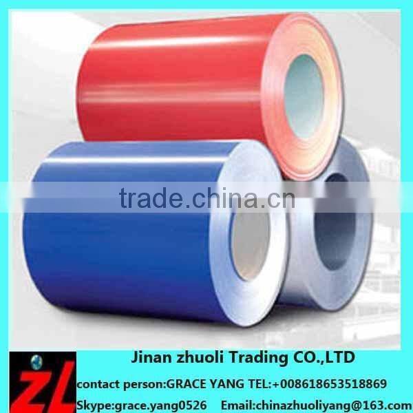 Color Coated Surface Treatment and ASTM,BS,GB Standard ppgi coil