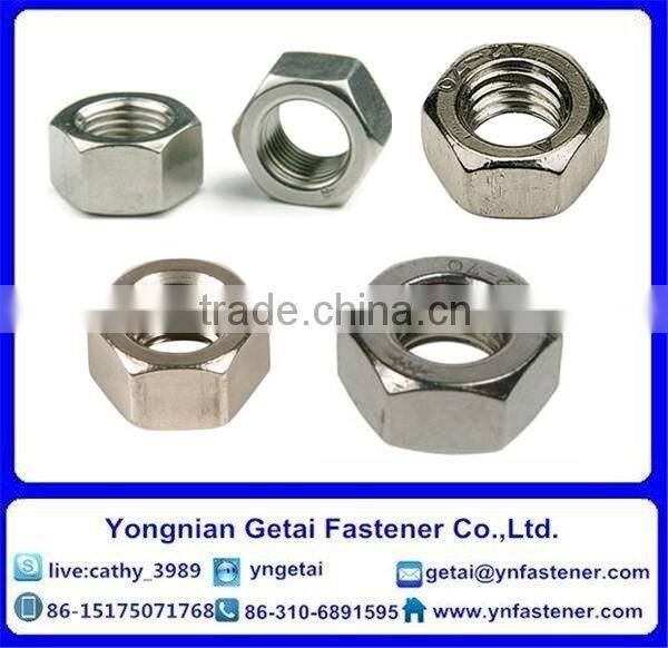Stainless Steel 316 DIN 934 Hexagon Nuts