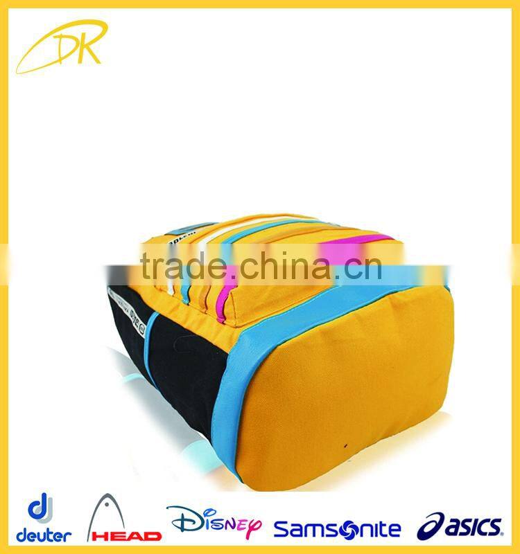 2015 top quality china factory cute cartoon cheap kids school backpack
