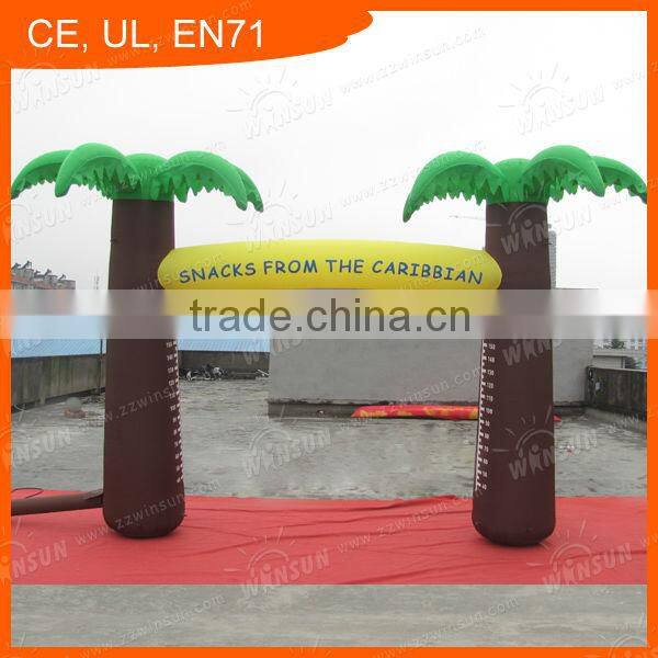 Custom made inflatable air dancer fan