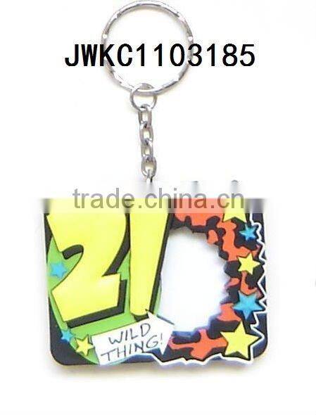 2016 BEST SELLING various mini 3D digital photo frame keychain with pictures