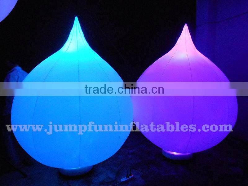 Colour change LED Inflatable Star hanging Lighting balloon