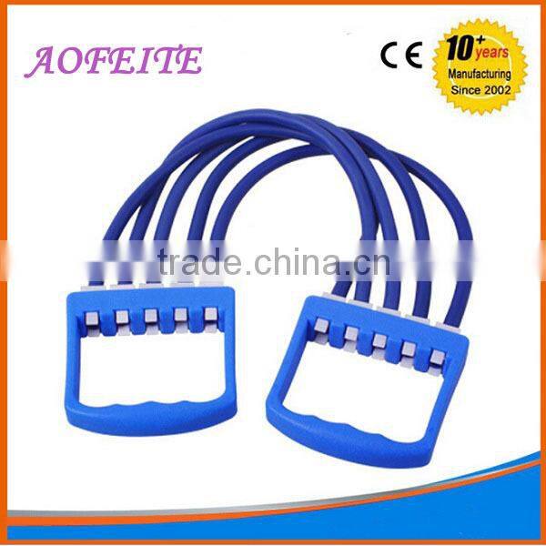 Aofeite Wholesale Rubber Band Exercise Equipment Pilates Band ,Yoga Sport Elastic Rope