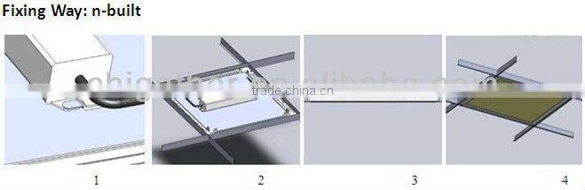 600x600 rgb led panel light 54w for KTV using color floor