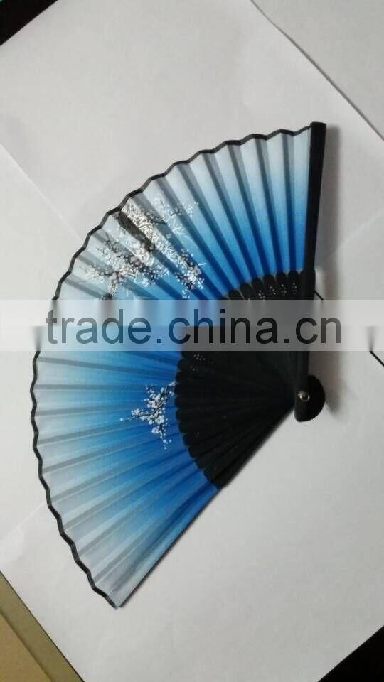 Bamboo silk fan craft fan lady elegant hand fan