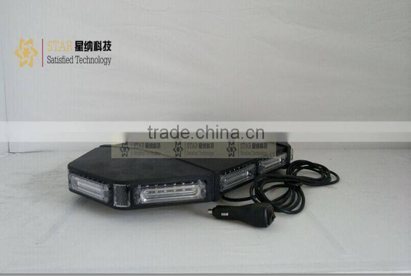 Wholesale police car amber emergency led strobe warning mini lightbar TBD-A352