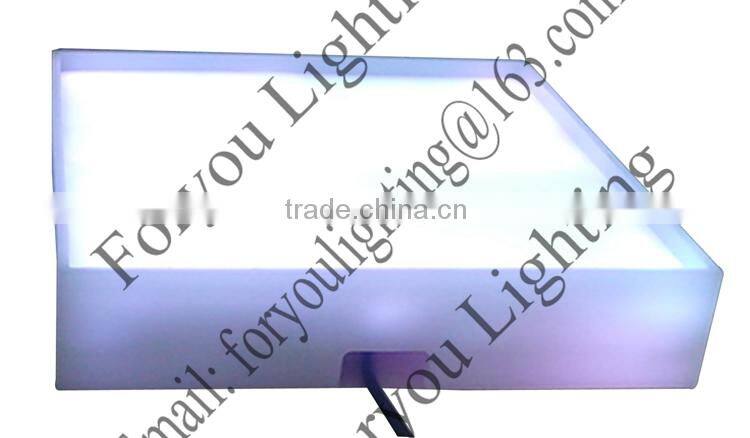 DMX/WIFI/SD Remote Control 10*10cm Resin IP67 Waterproof Outdoor Mini Interactive LED Dance Floor