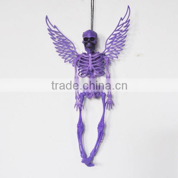 40cm plastic skeleton with wings assorted color