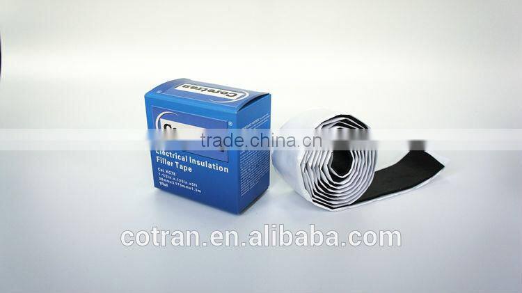 Waterproof Rubber Heavy Duty Package Polyethylene Rubber duct tape jumbo roll From SHENZHEN Manufacturer