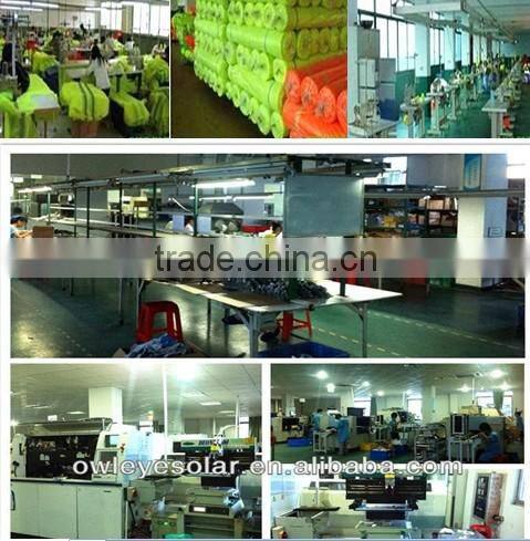 solar LED infrared sensor light /glass and aluminum alloy solar led infrared lights for crafts/100 detection angle solar sensor