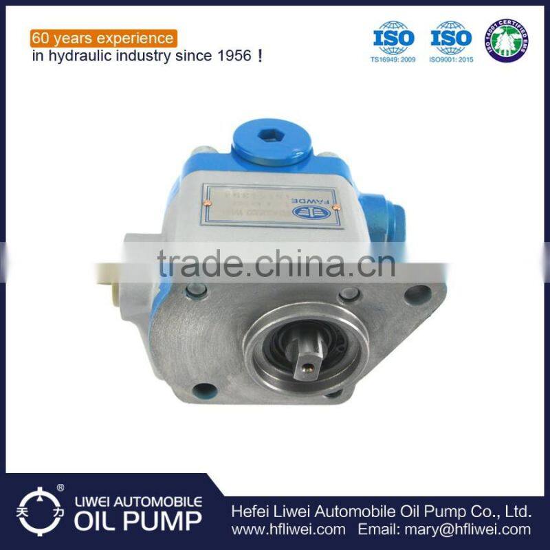 High performance gear pump power steering pump for heavy crane