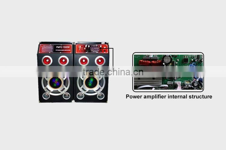 OEM Boombox with Disco Light 10inch Sound System 120W Bt Speakers