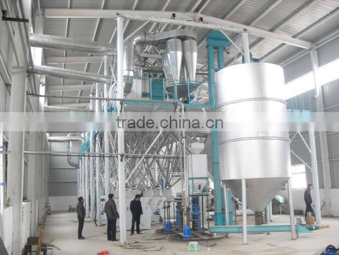 China hot sale China hot sale 100 TPD wheat flour mill machine