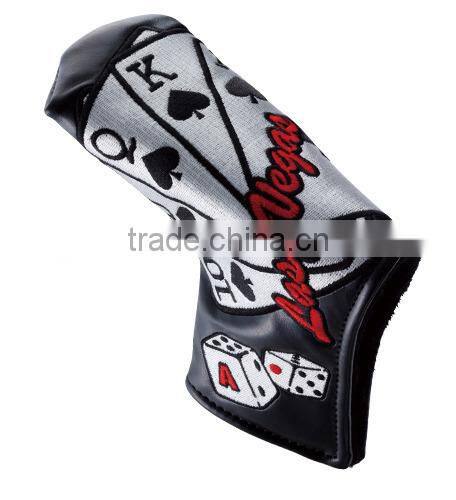 Exclusive PU leather golf putter cover for putter