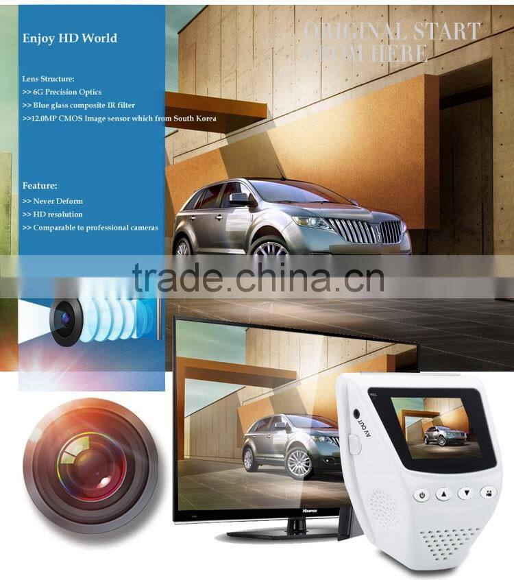 170 wide angle fisheye len car dvr camera 1080p car blackbox dashcam 902b