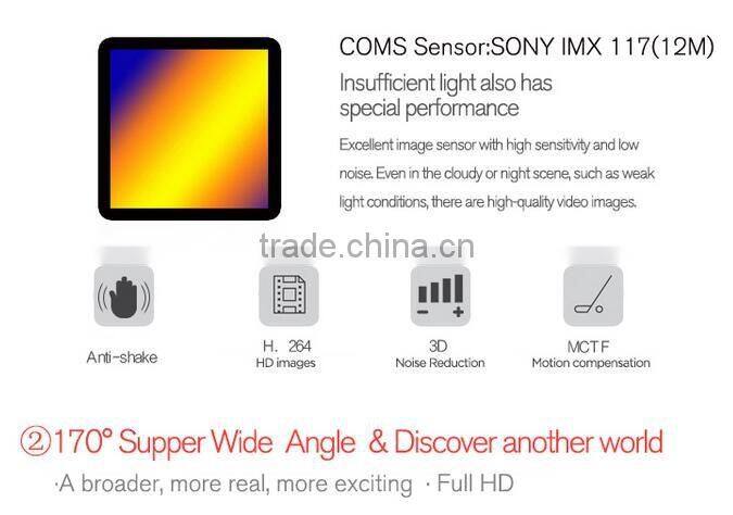 Ultra HD 4K 12MP Mini WiFi Camera 30m Waterproof Underwater Sports Action Camera