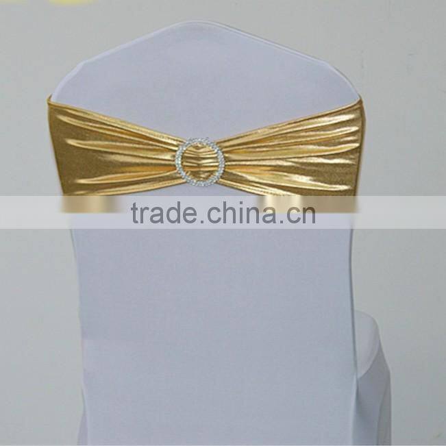 LGS031 royal blue satin chair sash wedding chair back tie for sale