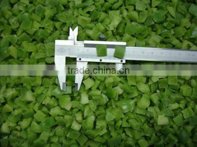 INDIVIDUAL QUICK FROZEN DICED GREEN PEPPER