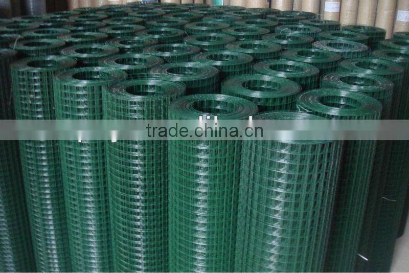 PVC coated welded iron wire mesh/manufactory/2013best quality