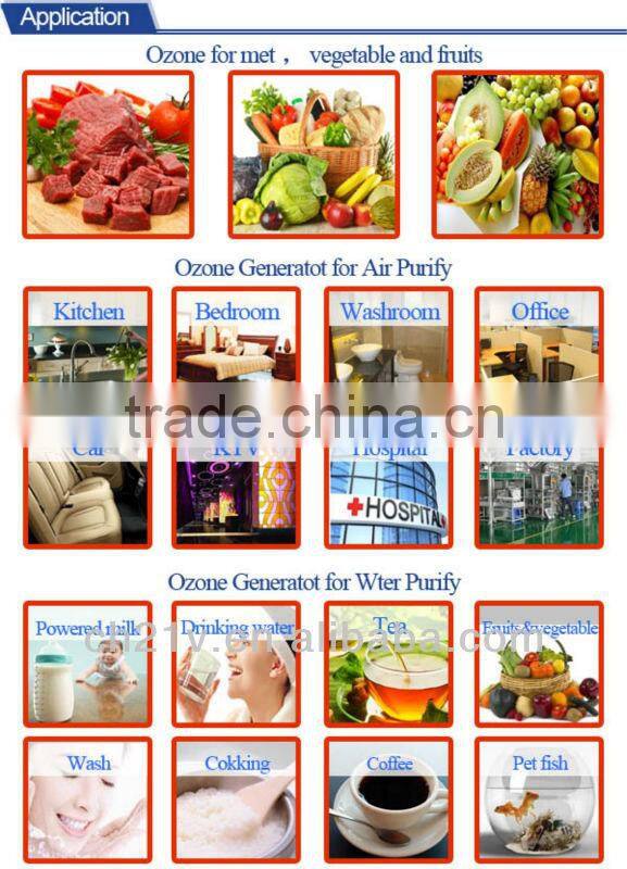 New Updated high frequency enamel tube ozone g tube water treatment