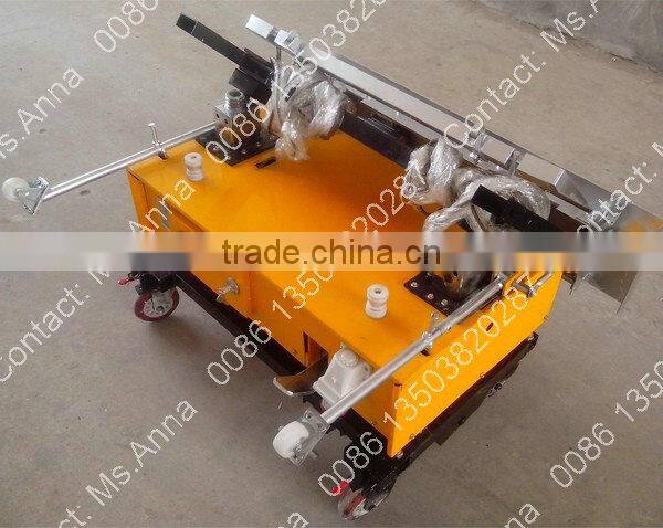 Automatic Wall Cement Plastering Machine For Block Wall