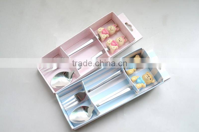 Puppet poly head decorated Unique Product Factory Manufacture Custom Design OEM Craft Polyresin cutlery