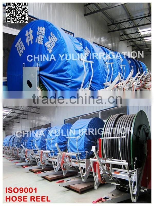 High Efficient Energy-saving Water Turbine Hose Reel Boom Irrigation /Whatsapp:0086-13604256547