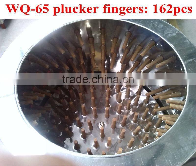 cheap price used poultry plucker a WQ-65 chicken plucker for sale