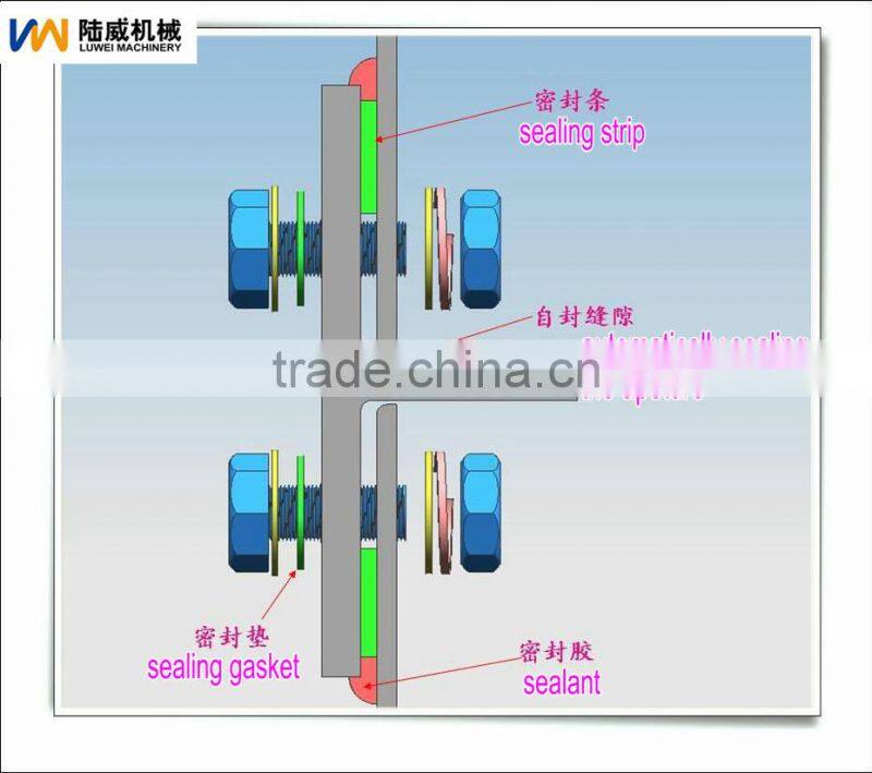 100ton hopper bottom cement silo