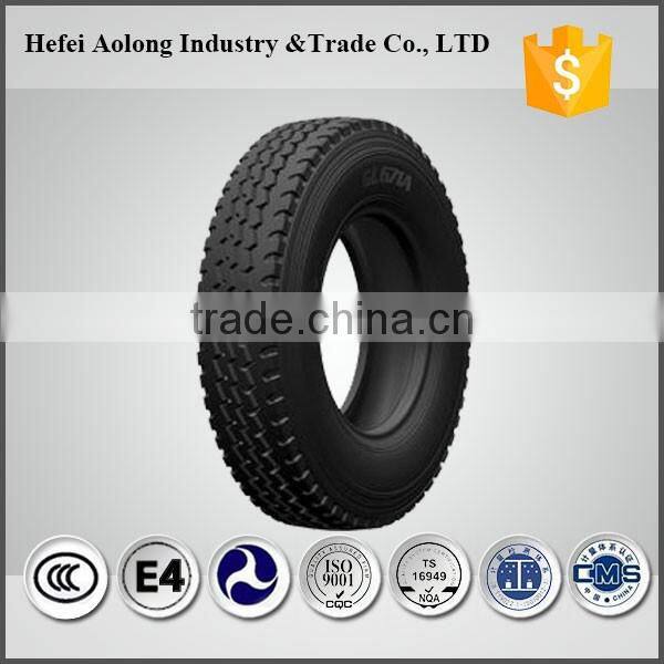 Alibaba Hot sale GL671A+ radial truck tyre 1000r20