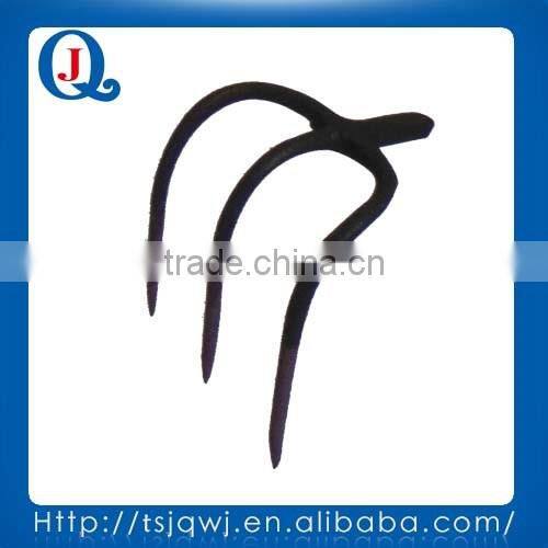Fork head JQ004-6 with four tines for garden and farm