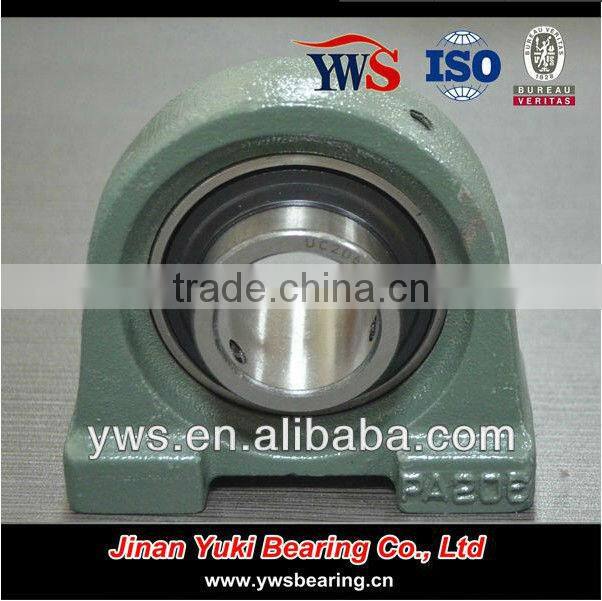 Flanged housings adjustable pillow block bearings