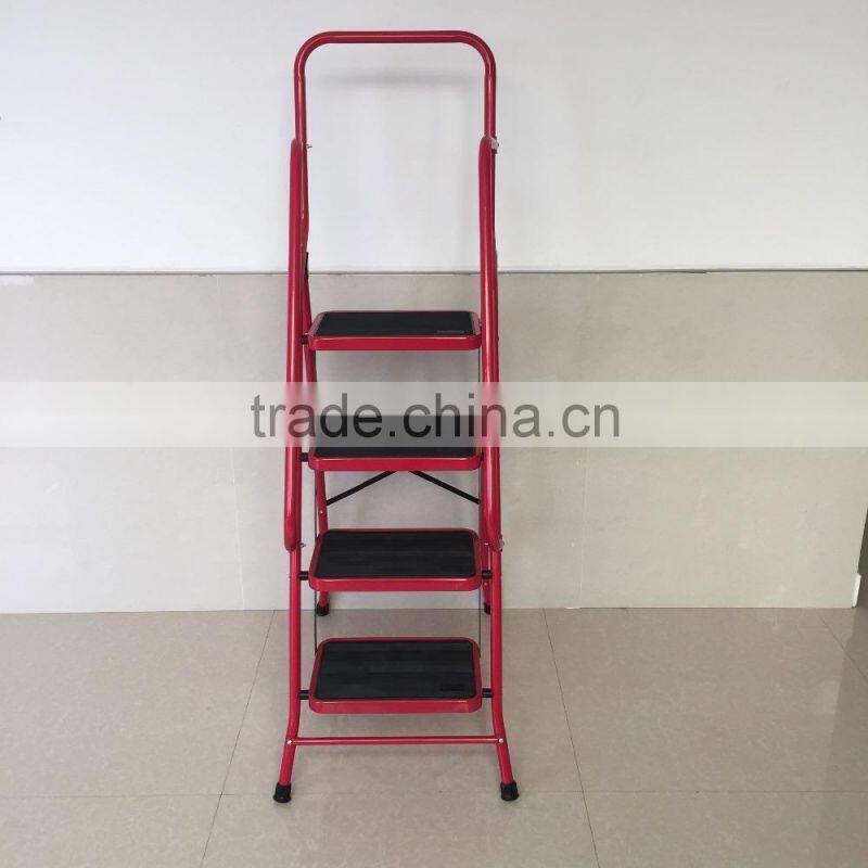2 Step stool Folding ladder Safety Handrail Rail