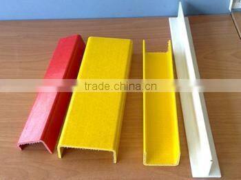 Grp channel steel fiberglass beams