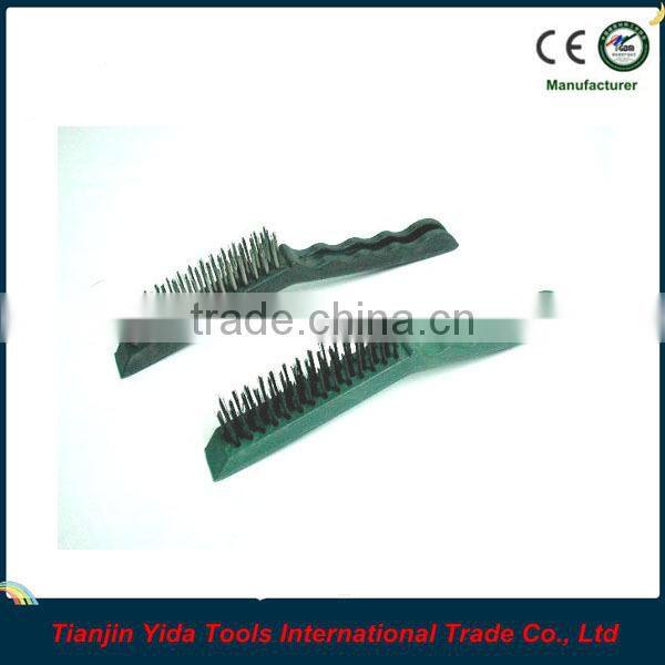 plastic handle stainless steel wire brushes