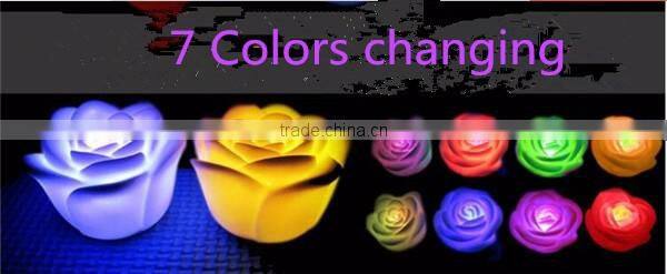 Wholesale Price Home Home Wedding Decoration Resin Flower Crafts Decoration Gifts With Night Light