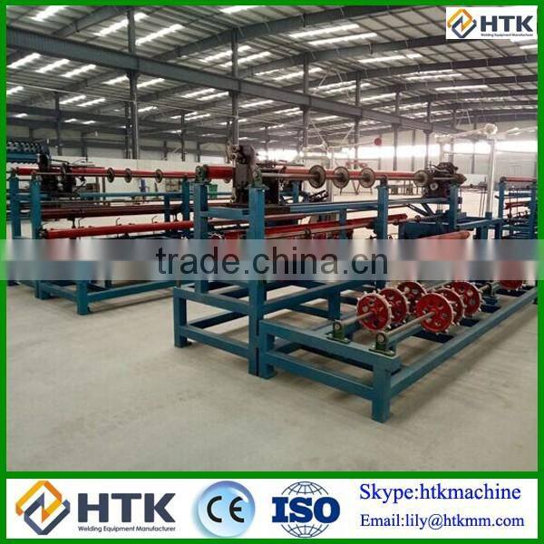 20/100 full automatic double wire chain link fence making machine