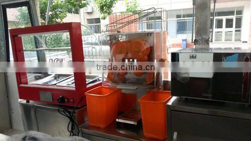 fiberglass ice cream kiosk in street