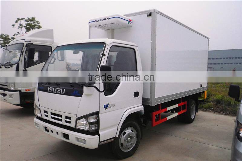 Mini 3tons Japanese thermo king refrigerator truck