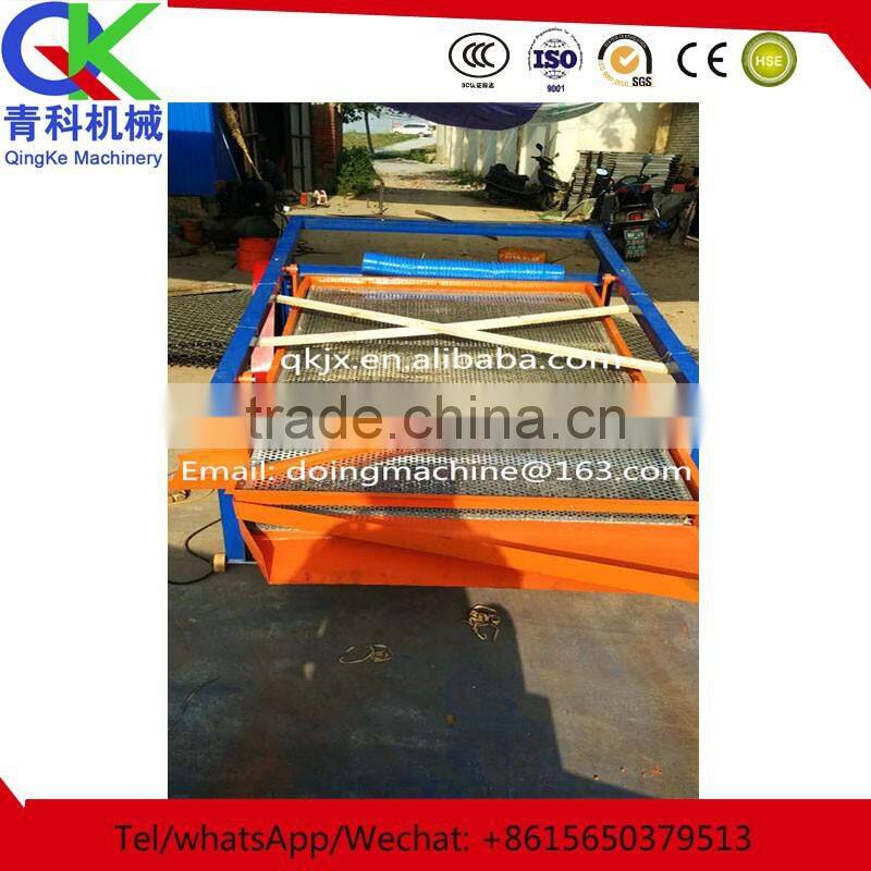 Multi-layer linear vibrating screen Stone size screening machine
