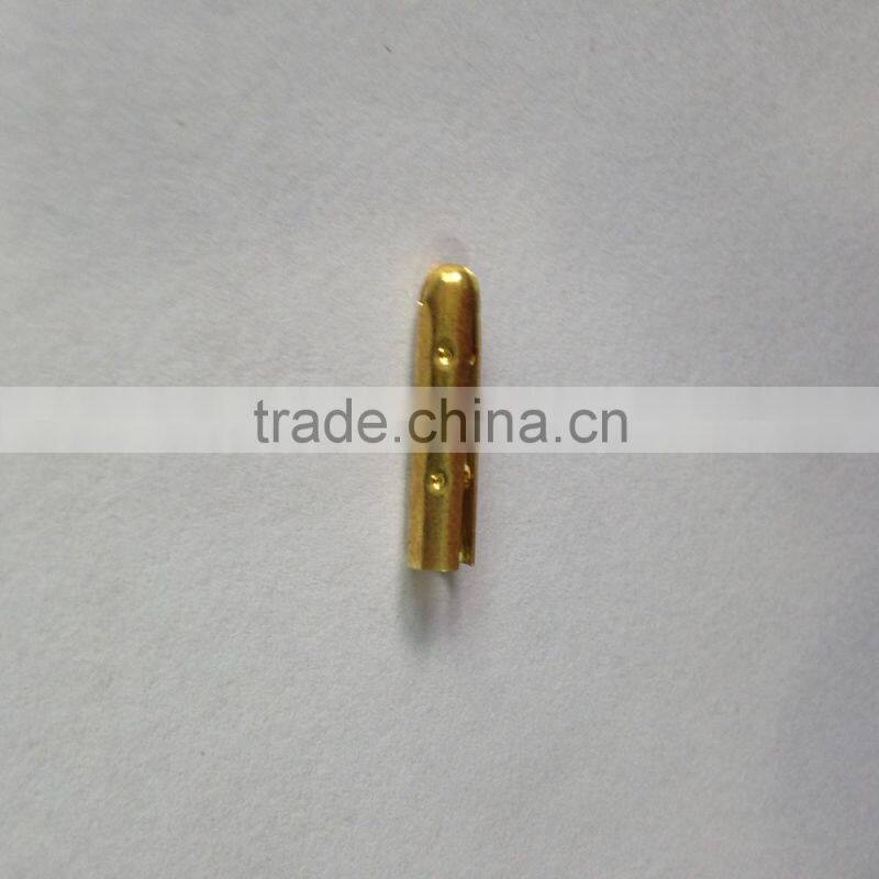 Metal heads/Aglets for shoelaces/belts/cords/tapes
