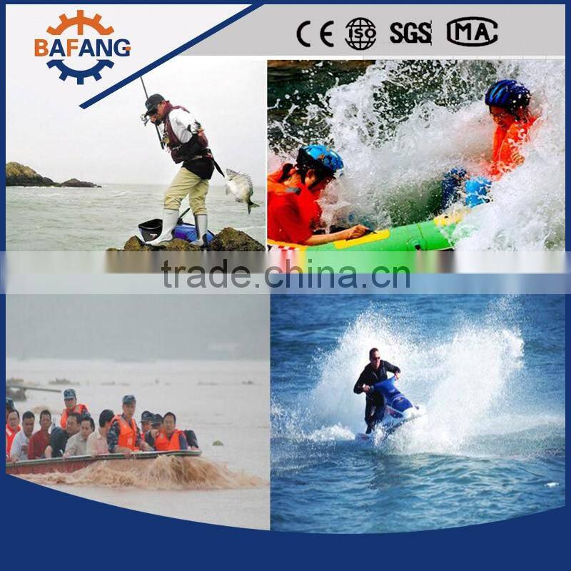 Portable customized life jacket for sea
