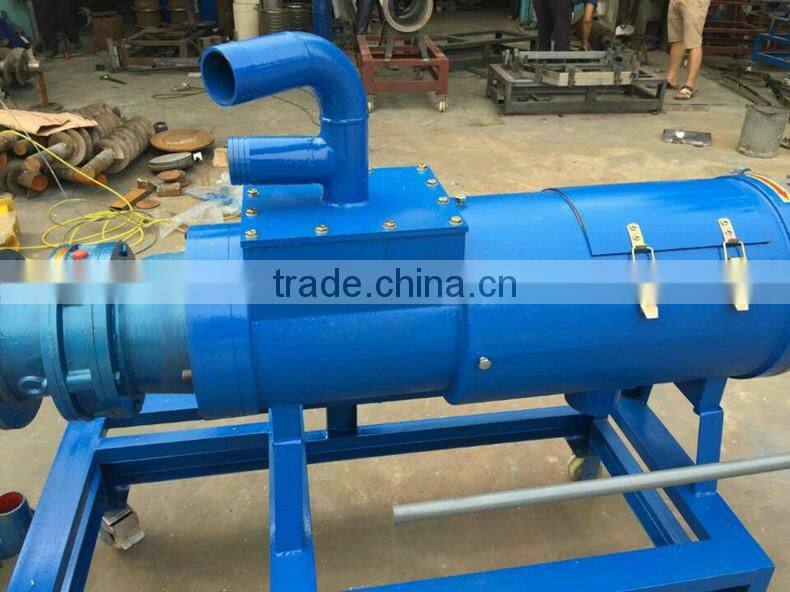 Newest designed screw press solid liquid separating machine for cow / pig / chicken manure with great performance