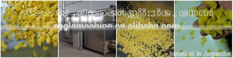 Jinan Eagle Kellogs breakfast cereals Corn flakes extruder production line