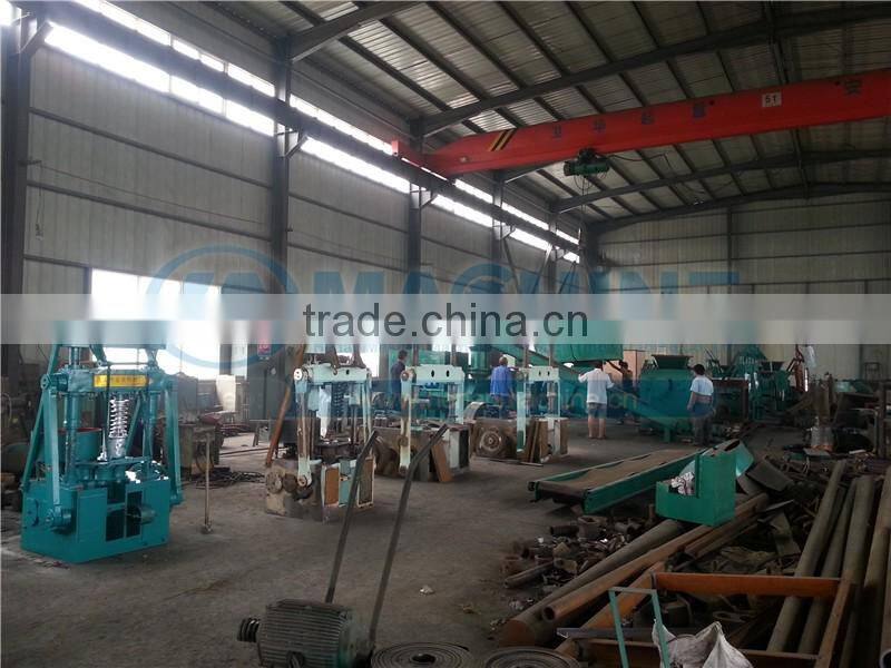Easy to operate and long service life Coal briquette machine