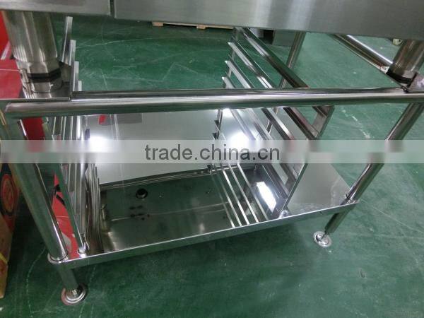 Hot sale commercial baking oven,6 deck combi steam oven with rack(ZQF-061DX)