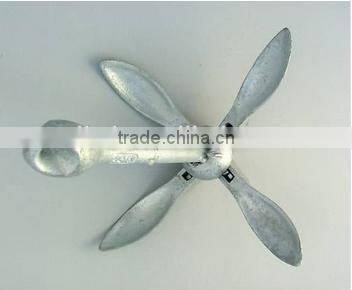 2.5KG hot dipped galvanized Marine Anchor Small Folding Boat Anchor