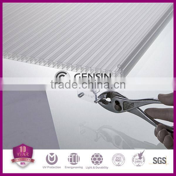 U-lock polycarbonate sheet/6-wall