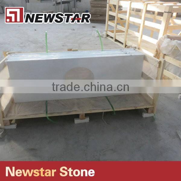 Newstar Stone hotel project bathroom quartz vanity top