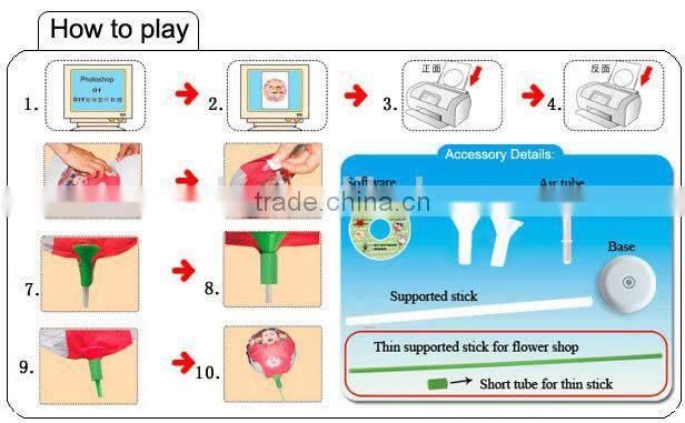 Inkjet Printing DIY Photo Balloons